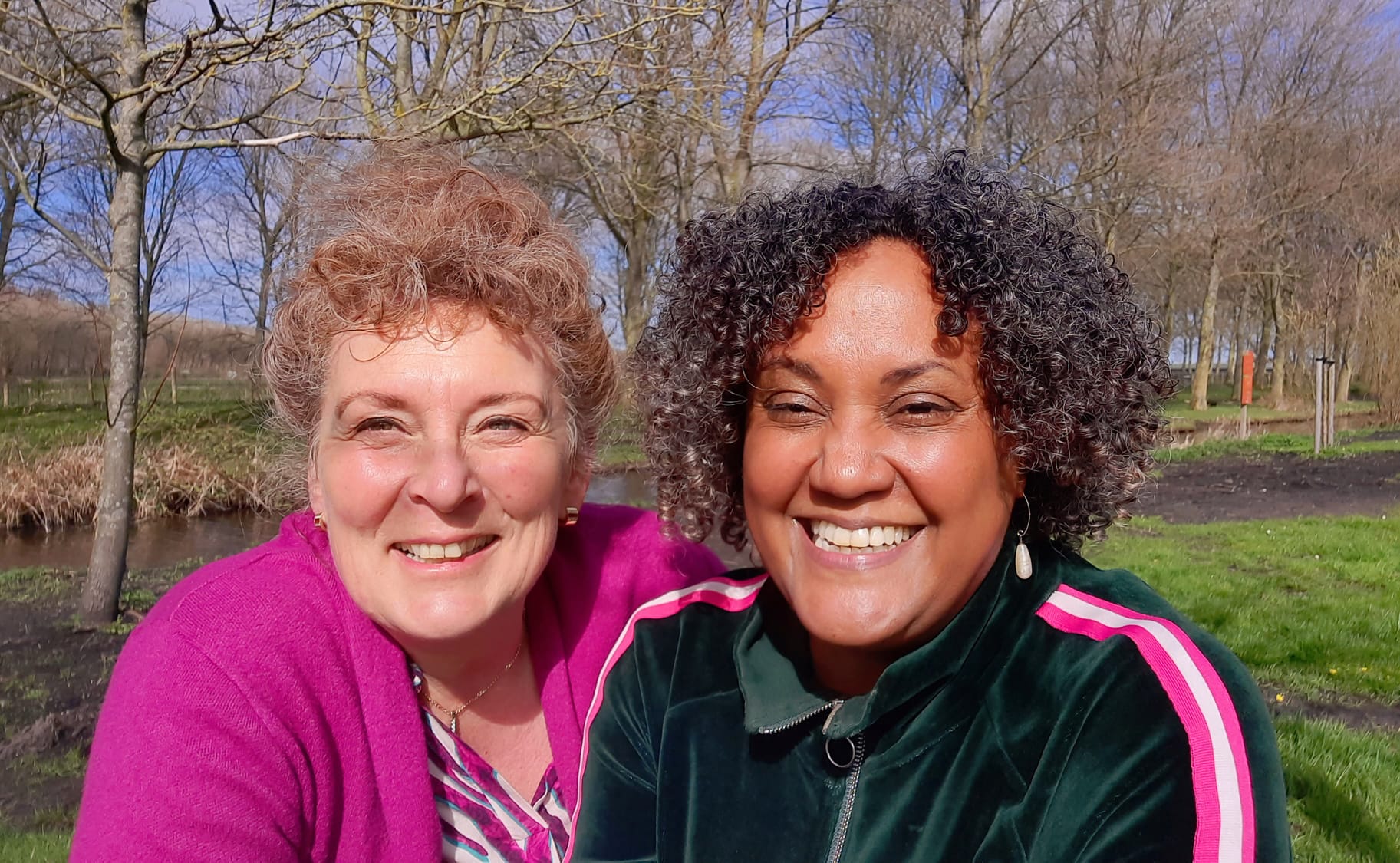 Mariam en Birgit